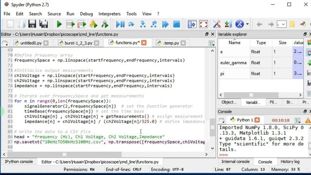 Learn Piezo Project 1E Part3: Automated Measurements through looping - Picoscope- ultrasonic cleane смотреть онлайн