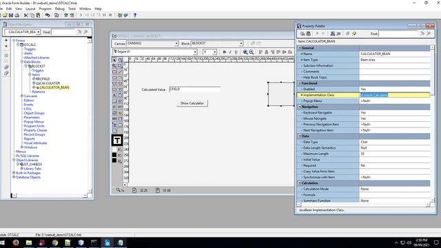 How To use Calculator in Oracle Forms Using Java Bean смотреть онлайн