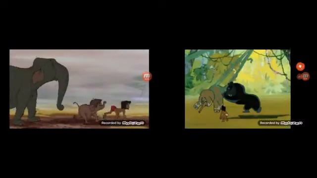 Книга Джунглей (1967) и Маугли (1973) - Слияния (Режиссёрская Версия) смотреть онлайн