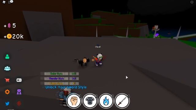 САМЫЙ СИЛЬНЫЙ СТИЛЬ МЕЧА АНИМЕ ФАЙТИНГ СИМУЛЯТОР - Roblox Anime Fighting Simulator Flyme Style смотреть онлайн