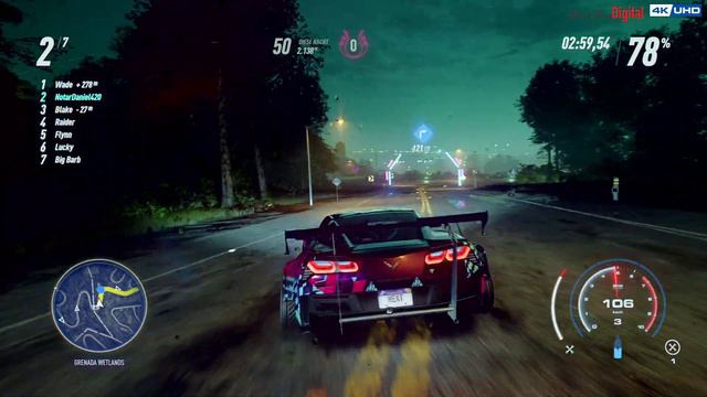 4k HDR #68 Need for Speed™ Heat Deluxe Edition - Ultimate Edition Upgrade - Palm City Raceway # смотреть онлайн