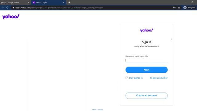Yahoo Mail Login | Login To Yahoo Mail Account | Yahoo.com