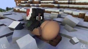 Winter vore [Minecraft vore animation]