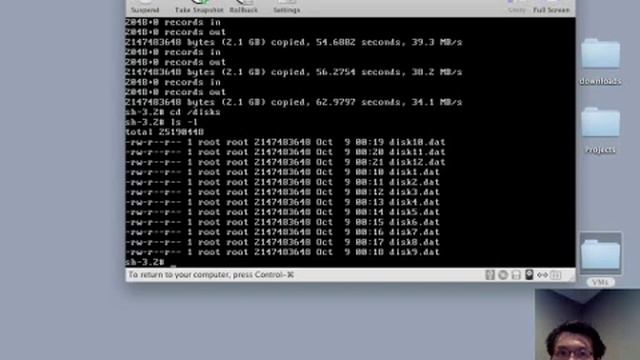 Create an iSCSI target in Oracle OEL RedHat 5.4 tgtadm смотреть онлайн