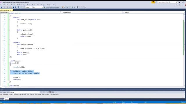 18. C++ class constructors, private member functions, default смотреть онлайн