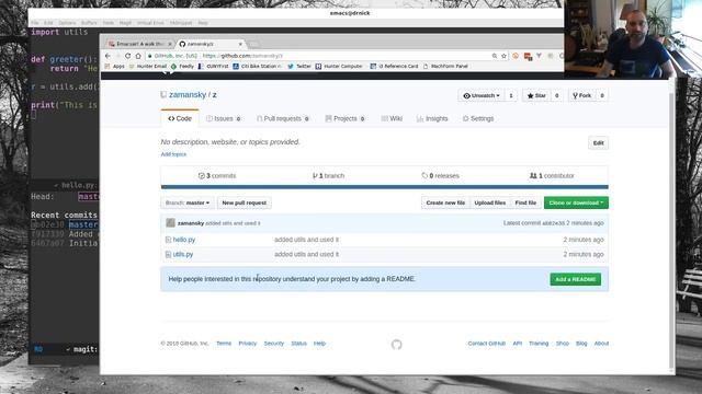 Using Emacs Episode 47 - Magit смотреть онлайн