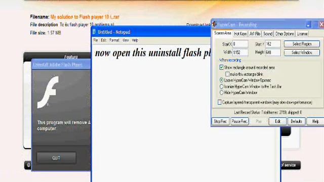 How to fix flash player 10.1 by downgrading смотреть онлайн