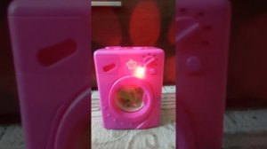 розовая стиральная машина Demi Star (часть 2)