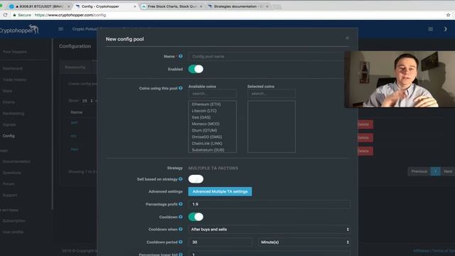 CryptoHopper Triggers Settings & Warning on Signals смотреть онлайн