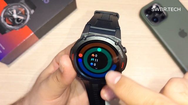 ZEBLAZE VIBE 7 PRO Unboxing Review - CERTIFICAÇÃO MILITAR e AMOLED TOP! Mas vale a pena? É bom? смотреть онлайн