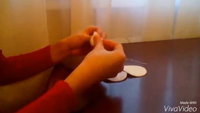 Ангелочек из ватных дисков смотреть онлайн