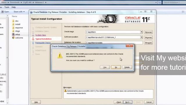Install oracle database in windows 7 смотреть онлайн