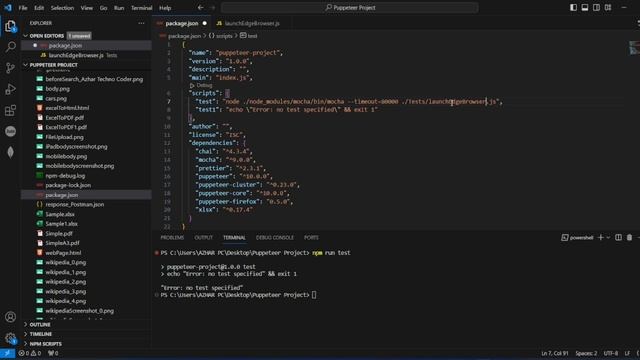 How to fix the issue npm error 'No test specified && exit 1' смотреть онлайн