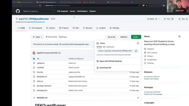 DFK Quest Runner Tutorial (Put in 1.25x) смотреть онлайн