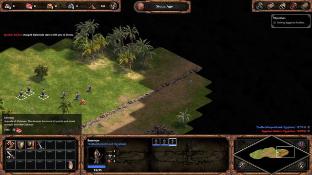 Age of Empires: DE - Ascent of Egypt #5 Skirmish (no commentary) смотреть онлайн