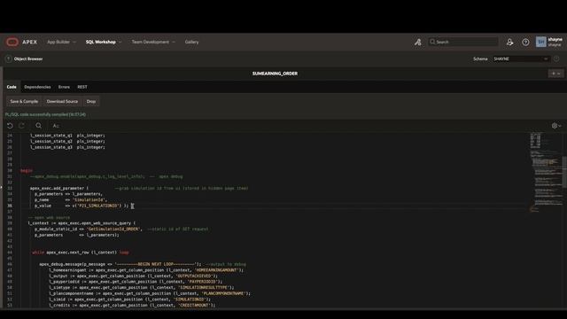 Oracle APEX REST API for Oracle Incentive Compensation Simulations смотреть онлайн