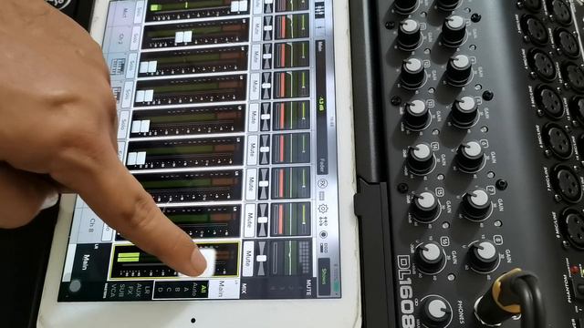 test mixer Mackie DL 1608 digital смотреть онлайн