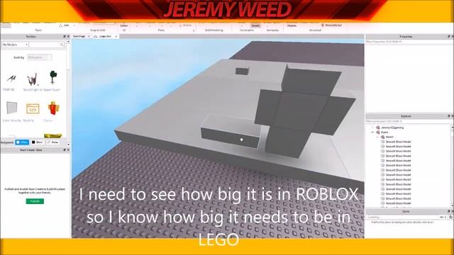 Building a ROBLOX Lego Set смотреть онлайн