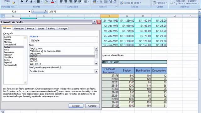 formatos de celda excel 2007 basico смотреть онлайн