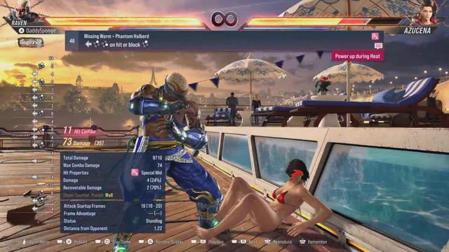 Tekken 8 Raven Combo Tutorial (INPUTS ARE SHOWN) - INSANE DAMAGE смотреть онлайн