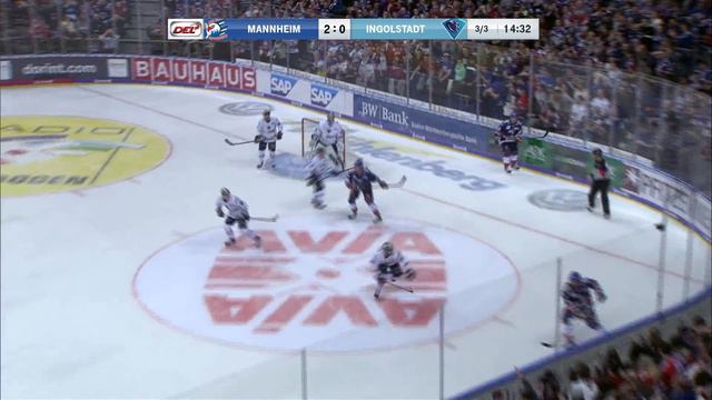 Adler Mannheim - ERC Ingolstadt | Viertelfinale, Spiel 2, 17/18 | Telekom Sport смотреть онлайн