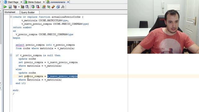 Ejercicios PL/SQL #6 - Actualizando registros смотреть онлайн
