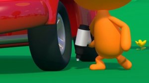 Плохие цветные яйца сломали машинку Котэ - Котэ Геймз