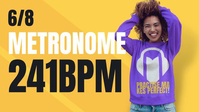 👉 6/8 METRONOME 241 BPM смотреть онлайн