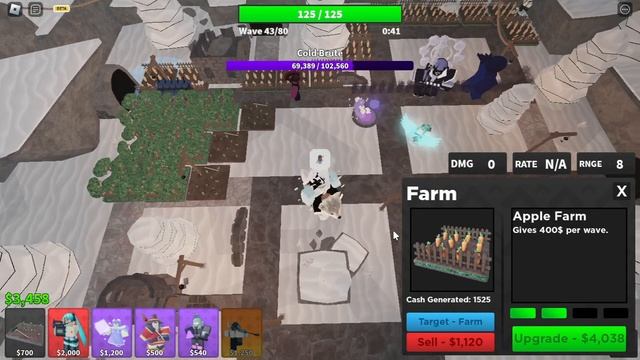 Arena Tower Defense - Winter Event Stage 2 Solo [HARD] смотреть онлайн