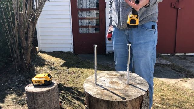 Dewalt DCF899 VS RIDGID R86221 High Torque Impact Wrench VS LOG Of HELL ??