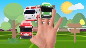 Finger Family Song with Tayo The Little Bus