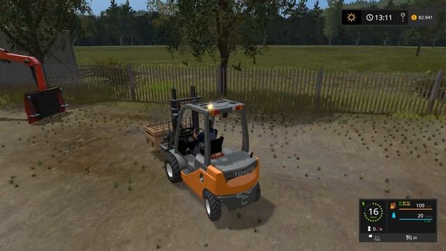 Farming Simulator 17 - Forestry and Farming on Old Streams 003 смотреть онлайн