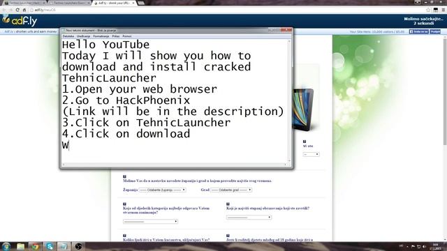 How to install cracked Tehnic Launcher **OUTDATED** смотреть онлайн