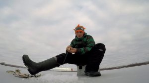 Маропедка 30 мм. Подводная съемка поклевок окуня.