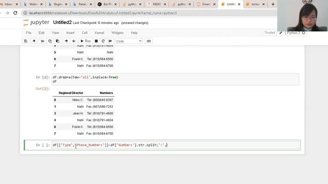 Python for beginners, data pre-processing, ffill, dropna, pivot, string split смотреть онлайн