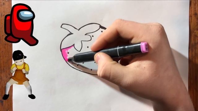 Bolalar uchun mevalarni chizish/Drawing fruits for children/Рисование фрукты для детей смотреть онлайн