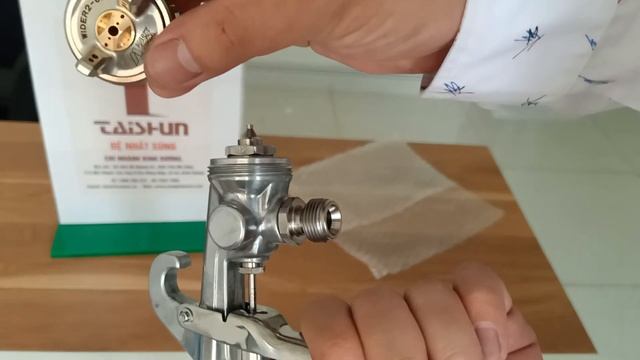 Súng phun sơn Iwata. Anest Iwata spray gun 0975557666 смотреть онлайн