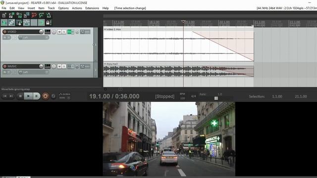 Montare Video con REAPER смотреть онлайн