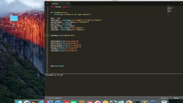 Python GUI with Tkinter | How to Create Login App 6 смотреть онлайн