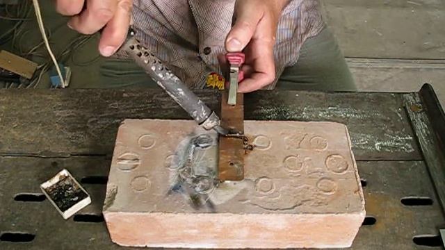 Четыре стадии процесса пайки