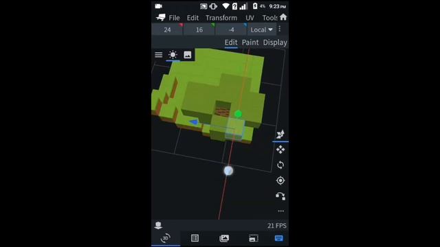 Minecraft Project In Prisma3d | Minecraft 2d Project | Prisma3d 2d Tutorial | Blockbench Tutorial