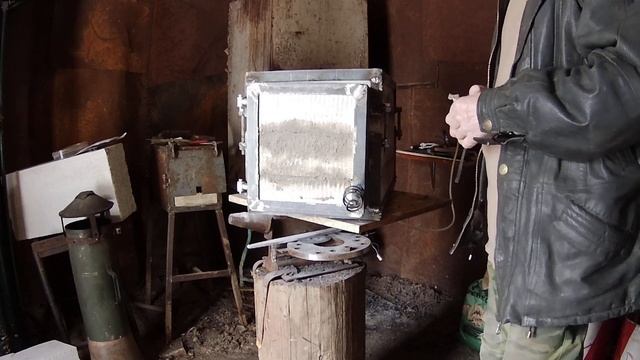 Изготовление муфельной печки, из доступных материалов. смотреть онлайн