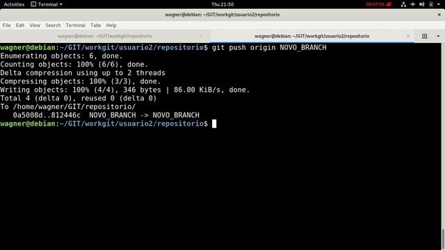 GIT (3/3) baixar branch, alterar e atualizar repositório смотреть онлайн