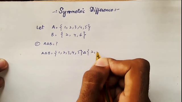 How to Solve Symmetric Difference between Two Sets|Set|Mathematics|The Maths Tutor смотреть онлайн