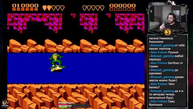 Battletoads, без всяких беспонтовых челенджей. Стрим №8 смотреть онлайн