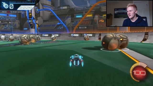 100 BALL ROCKET LEAGUE GLITCH! | INSANE ROCKET LEAGUE MINI GAME / TRAINING MAP! (PS4 and Xbox) смотреть онлайн