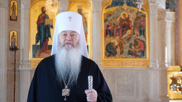 ПАСХАЛЬНОЕ ОБРАЩЕНИЕ митрополита Владимирского и Суздальского Тихона | Пасха 2022 смотреть онлайн