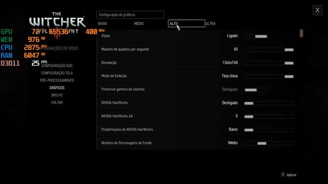 THE WITCHER 3: WILD HUNT Benchmark Teste | Ryzen 5 2500u Vega 8 12GB Acer Aspire 3. смотреть онлайн