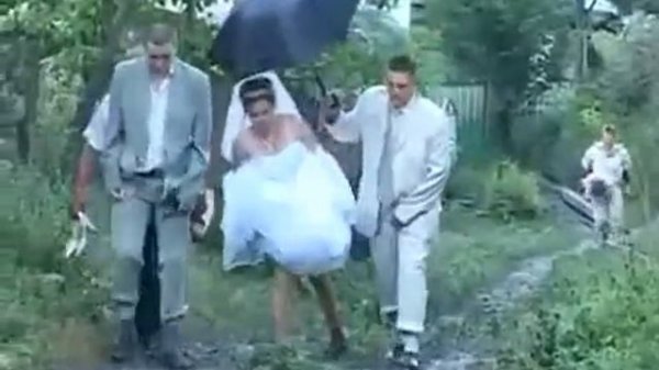 Вот это свадьба  бедные
