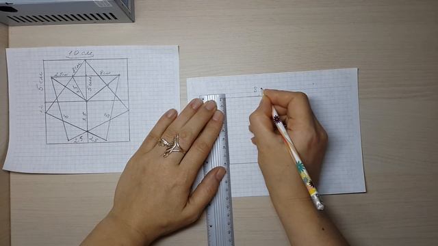 DIY Шаблоны-звездочки для бантиков, 7-ми конечные смотреть онлайн